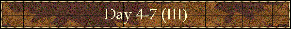 Day 4-7 (III)