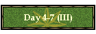 Day 4-7 (III)